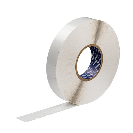 Brady Aggressive Adhesive Multi-Purpose Nylon Labels Bulk for A6200 Printer 1in x 0.5in BA62-16-499